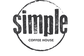 simple coffee house logo